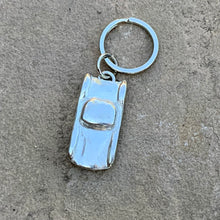 Load image into Gallery viewer, Sports car pewter key ring
