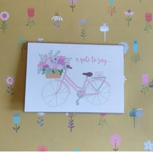 Load image into Gallery viewer, A note to say card
