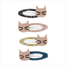 Load image into Gallery viewer, Glitter kitty cat clic clacs
