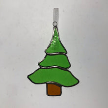 Load image into Gallery viewer, Handmade glass Christmas tree - medium
