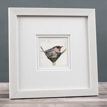 Load image into Gallery viewer, Owl small framed print

