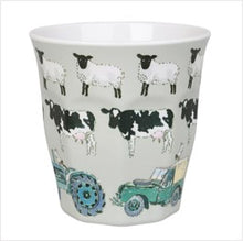 Load image into Gallery viewer, Kids melamine beaker - on the farm
