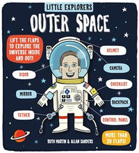 Load image into Gallery viewer, Little explorers: outer space book

