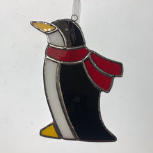 Load image into Gallery viewer, Handmade glass penguin - medium
