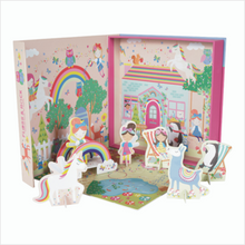 Load image into Gallery viewer, Pop out play scene - rainbow fairy
