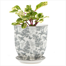 Load image into Gallery viewer, Liberte 3 - pot &amp; sauce - green leaves
