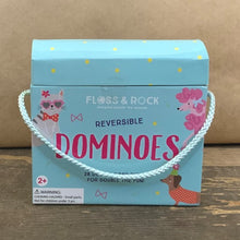 Load image into Gallery viewer, Kids reversible dominoes set in a carry case
