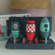 Load image into Gallery viewer, Rocket construction toy
