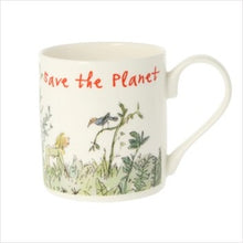 Load image into Gallery viewer, Quentin Blake 'save the planet' mug
