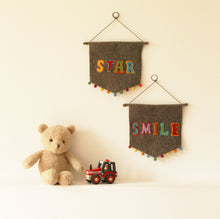 Load image into Gallery viewer, Smile wall pennant - bright
