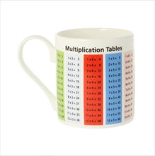 Load image into Gallery viewer, Multiplication tables mug
