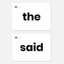 Load image into Gallery viewer, Tricky words flashcards - reception &amp; year 1
