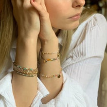 Load image into Gallery viewer, Wahiki aqua beaded friendship bracelet
