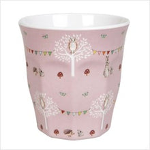 Load image into Gallery viewer, Kids melamine divider plate - Woodland party
