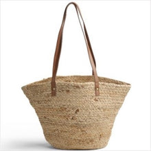 Load image into Gallery viewer, Drawstring woven basket
