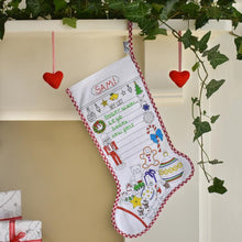 Load image into Gallery viewer, Christmas stocking - colour in &amp; learn

