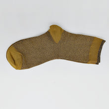 Load image into Gallery viewer, Socks in a tin (large) - golden butterfly Tokyo ivy
