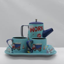 Load image into Gallery viewer, Tea set in tin - Construction
