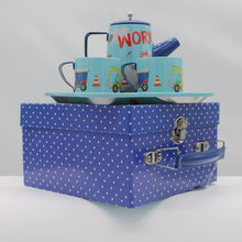 Load image into Gallery viewer, Tea set in tin - Construction
