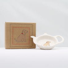 Load image into Gallery viewer, Teabag dish - golden cocker spaniel
