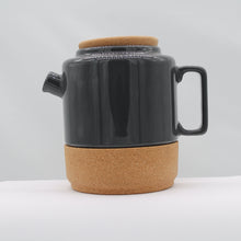 Load image into Gallery viewer, Earthware tea pot - storm
