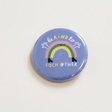 Load image into Gallery viewer, Rainbow button badge
