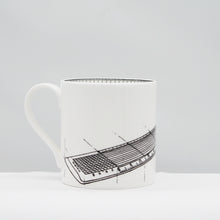 Load image into Gallery viewer, Line drawing ruler mug
