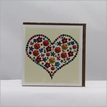 Load image into Gallery viewer, Bird heart card

