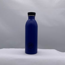 Load image into Gallery viewer, Urban gold blue water bottle
