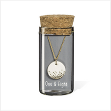 Load image into Gallery viewer, Porcelain gold mist necklace

