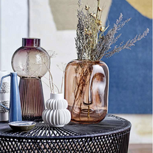 Load image into Gallery viewer, Glass vase - brown
