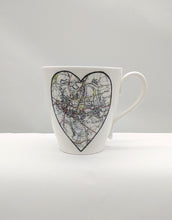 Load image into Gallery viewer, St Albans mug heart (St Albans inside &amp; inc. box)
