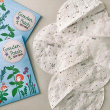 Load image into Gallery viewer, Garden patch seed paper - herbs assortment
