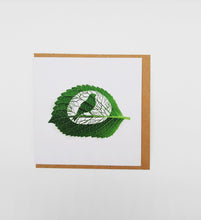 Load image into Gallery viewer, Leaf moments bird card

