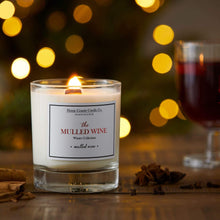 Load image into Gallery viewer, Xmas votive candle - mulled wine
