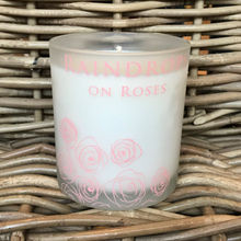 Load image into Gallery viewer, Raindrops on Roses candle - orange, cedarwood &amp; clove
