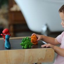 Load image into Gallery viewer, Wooden triceratops
