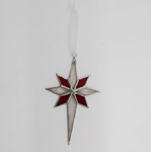 Load image into Gallery viewer, Handmade glass star - Xmas star

