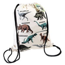 Load image into Gallery viewer, Prehistoric land drawstring bag
