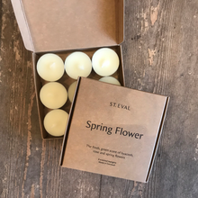 Load image into Gallery viewer, Tealights - spring flower (pack of 9)
