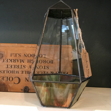 Load image into Gallery viewer, The Thomas - handmade stained glass terrarium
