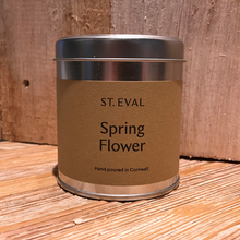 Load image into Gallery viewer, Bluebell scented tin candle
