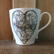 Load image into Gallery viewer, St Albans mug heart (St Albans inside &amp; inc. box)
