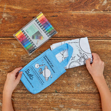 Load image into Gallery viewer, Space explorer placemat to go - colour in &amp; learn
