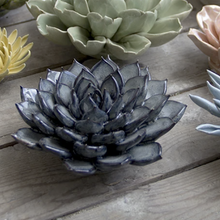 Load image into Gallery viewer, This beautiful ceramic flower is perfect for a decorative wall hanging or table top.
