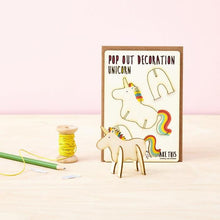 Load image into Gallery viewer, Pop out unicorn card
