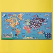 Load image into Gallery viewer, Create your own giant world map
